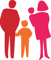 silhouettes-famille